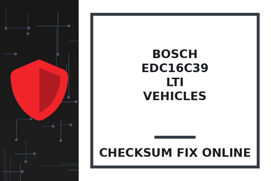 BOSCH EDC16C39 LTI VEHICLES — checksum fix online · CHIPOK