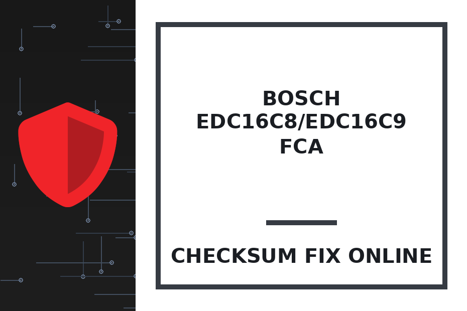 BOSCH EDC16C8/EDC16C9 FCA — checksum fix online · CHIPOK