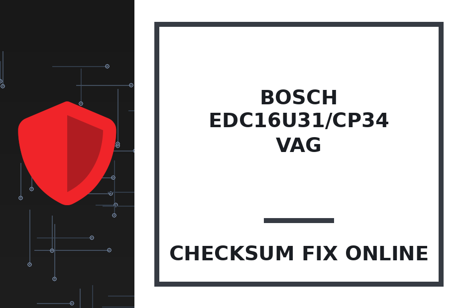 BOSCH EDC16U31/CP34 VAG — checksum fix online · CHIPOK