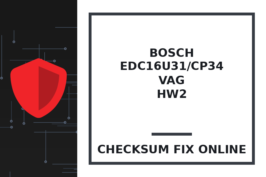 BOSCH EDC16U31/CP34 VAG HW2 — checksum fix online · CHIPOK
