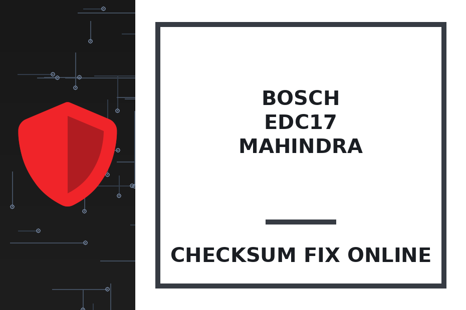 BOSCH EDC17C81 IROM TC1782 JMC/MAHINDRA TSM — checksum fix online · CHIPOK