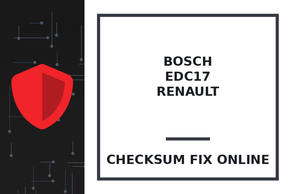 BOSCH EDC17C84 IROM TC1782 NISSAN/RENAULT TSM — checksum fix online · CHIPOK