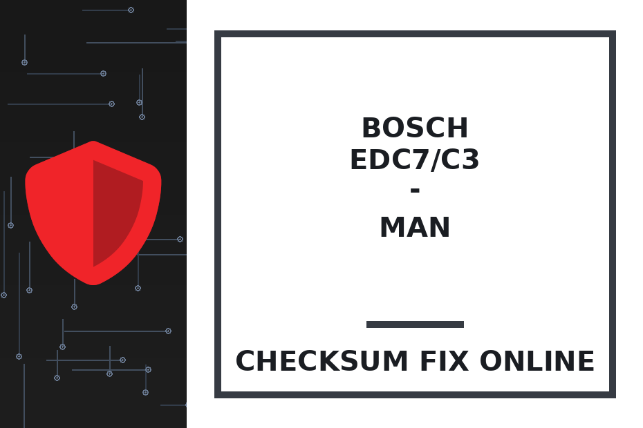 BOSCH EDC7/C3 - MAN — checksum fix online · CHIPOK