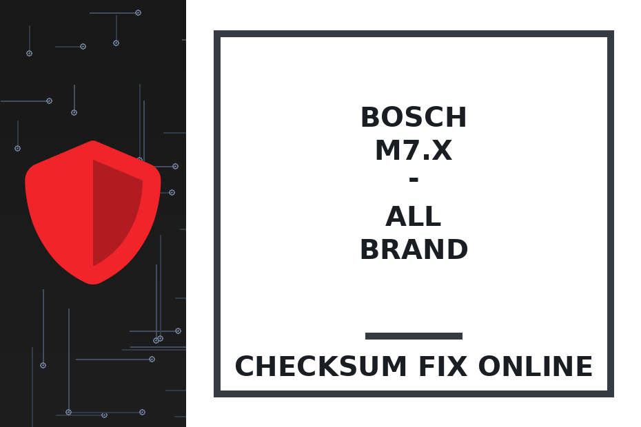BOSCH M7.X - ALL BRAND — checksum fix online · CHIPOK
