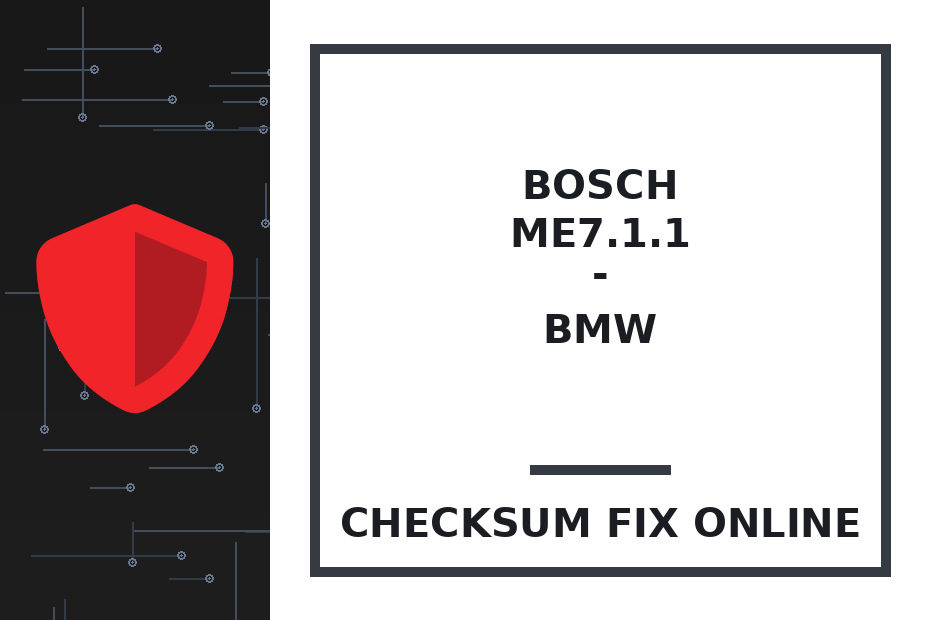 BOSCH ME7.1.1 -  BMW — checksum fix online · CHIPOK