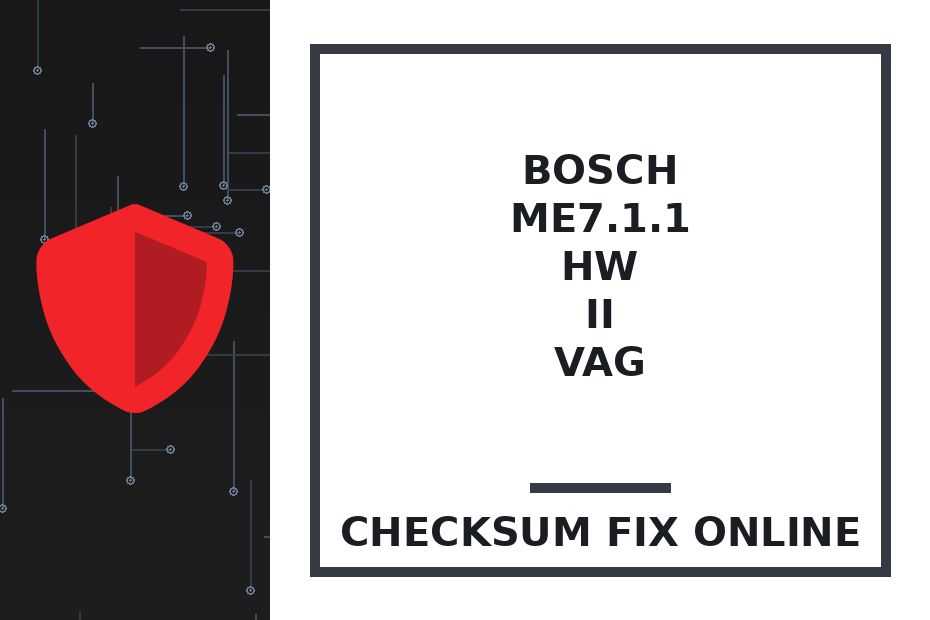 BOSCH ME7.1.1 HW II VAG — checksum fix online · CHIPOK