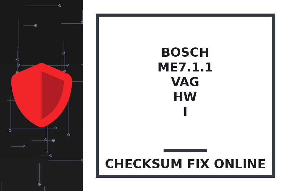 BOSCH ME7.1.1 VAG HW I — checksum fix online · CHIPOK