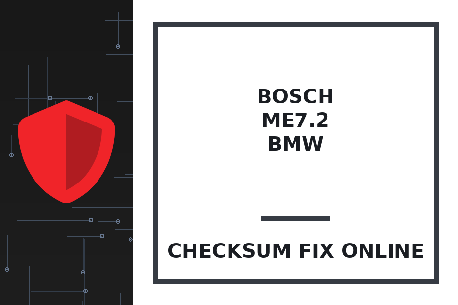 BOSCH ME7.2 BMW — checksum fix online · CHIPOK
