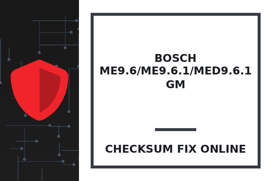 BOSCH ME9.6/ME9.6.1/MED9.6.1 GM — checksum fix online · CHIPOK