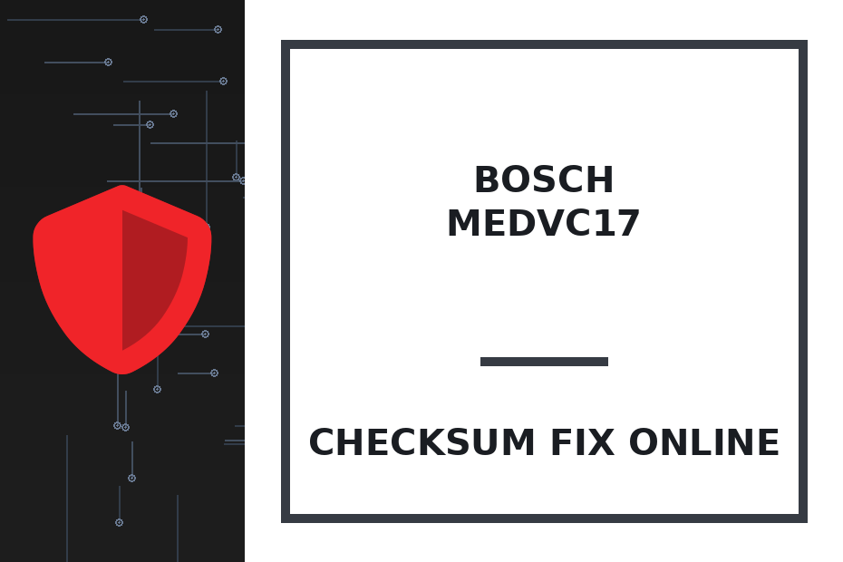 BOSCH MEDVC17 TC176x/TC179x/TC172x - ALL BRAND — checksum fix online · CHIPOK