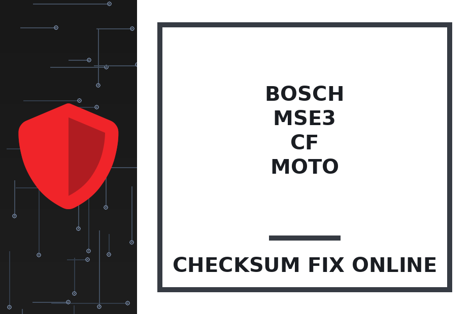 BOSCH MSE3 CF MOTO — checksum fix online · CHIPOK