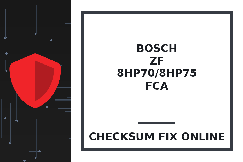 BOSCH ZF 8HP70/8HP75 FCA — checksum fix online · CHIPOK