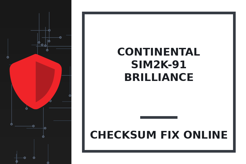 CONTINENTAL SIM2K-91 BRILLIANCE — checksum fix online · CHIPOK
