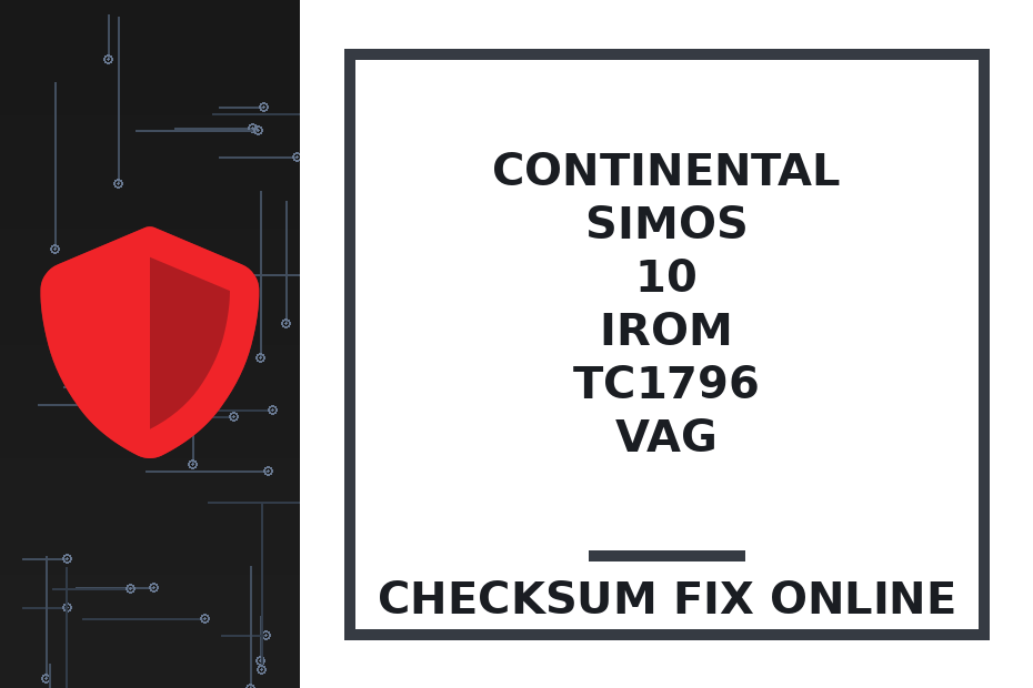 CONTINENTAL SIMOS 10 IROM TC1796 VAG — checksum fix online · CHIPOK
