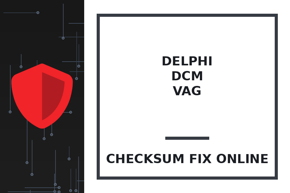 DELPHI DCM6.1 / DCM6.2 - FORD / PSA / SSANGYONG / VAG — checksum fix online · CHIPOK