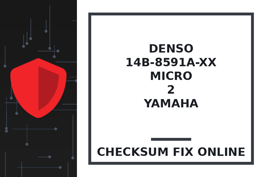 DENSO 14B-8591A-XX MICRO 2 YAMAHA — checksum fix online · CHIPOK