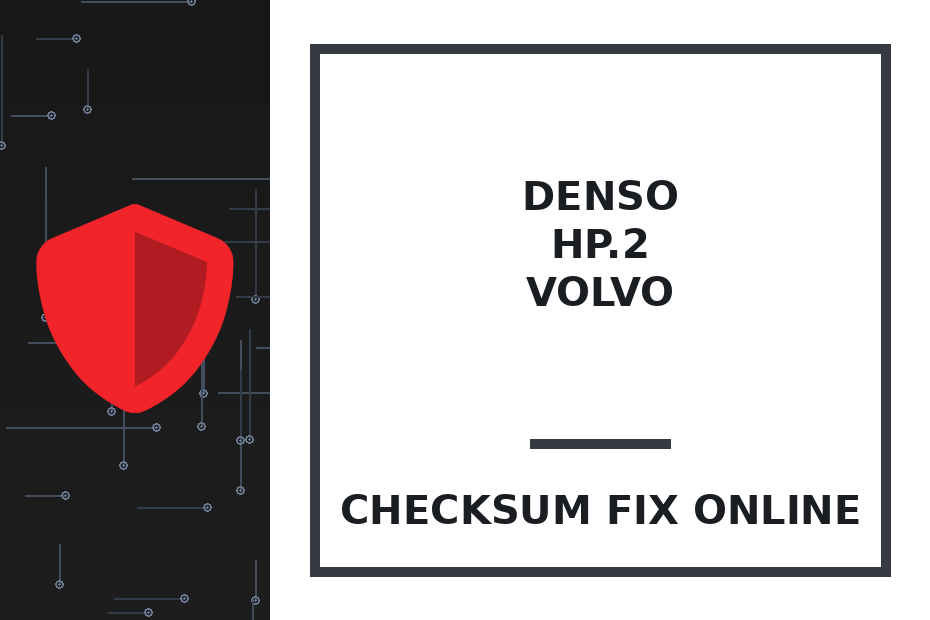 DENSO HP.2 VOLVO — checksum fix online · CHIPOK