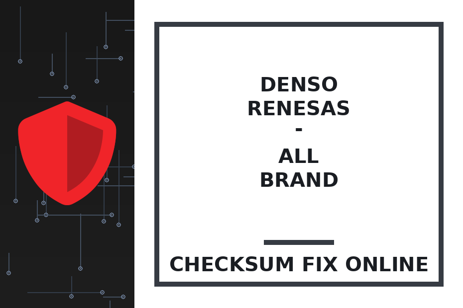 DENSO RENESAS - ALL BRAND — checksum fix online · CHIPOK