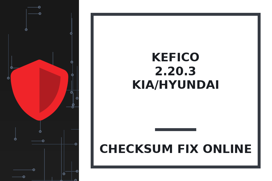 KEFICO CPEGD 2.20.3 / 2.20.4 IROM TC1782 KIA/HYUNDAI — checksum fix online · CHIPOK
