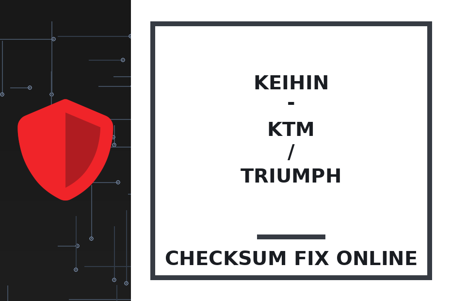 KEIHIN - KTM / Triumph — checksum fix online · CHIPOK