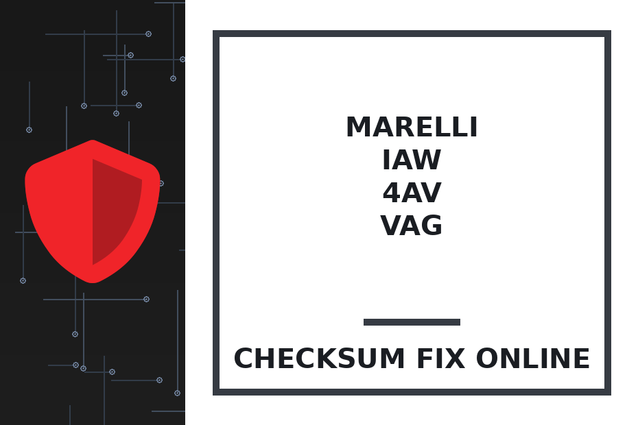 MARELLI IAW 4AV VAG — checksum fix online · CHIPOK