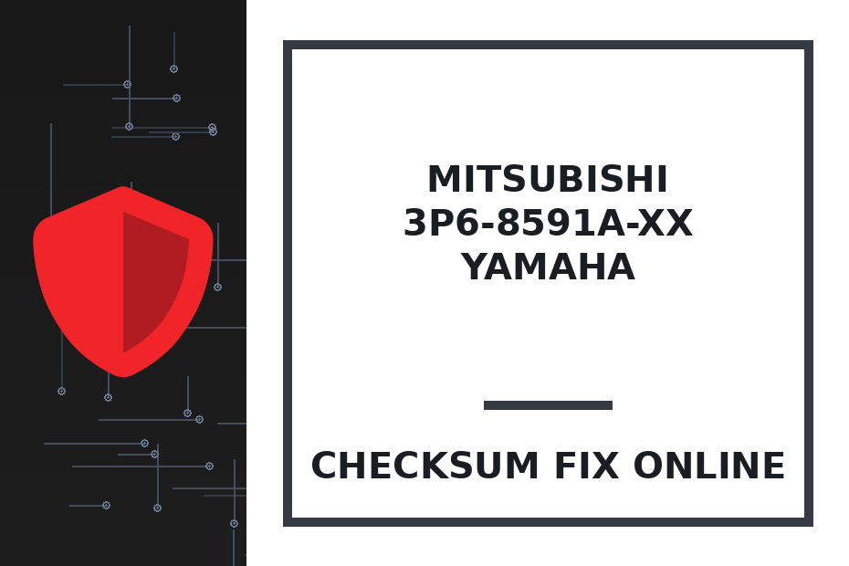 MITSUBISHI 3P6-8591A-XX YAMAHA — checksum fix online · CHIPOK