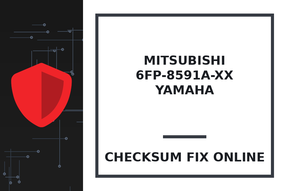 MITSUBISHI 6FP-8591A-XX YAMAHA — checksum fix online · CHIPOK