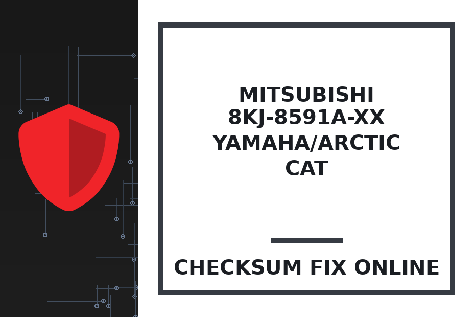 MITSUBISHI 8KJ-8591A-XX YAMAHA/ARCTIC CAT — checksum fix online · CHIPOK