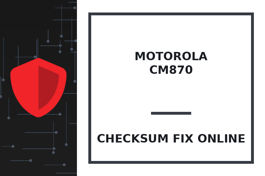 MOTOROLA CM870 INTERNATIONAL TRUCK CUMMINS ENGINE — checksum fix online · CHIPOK