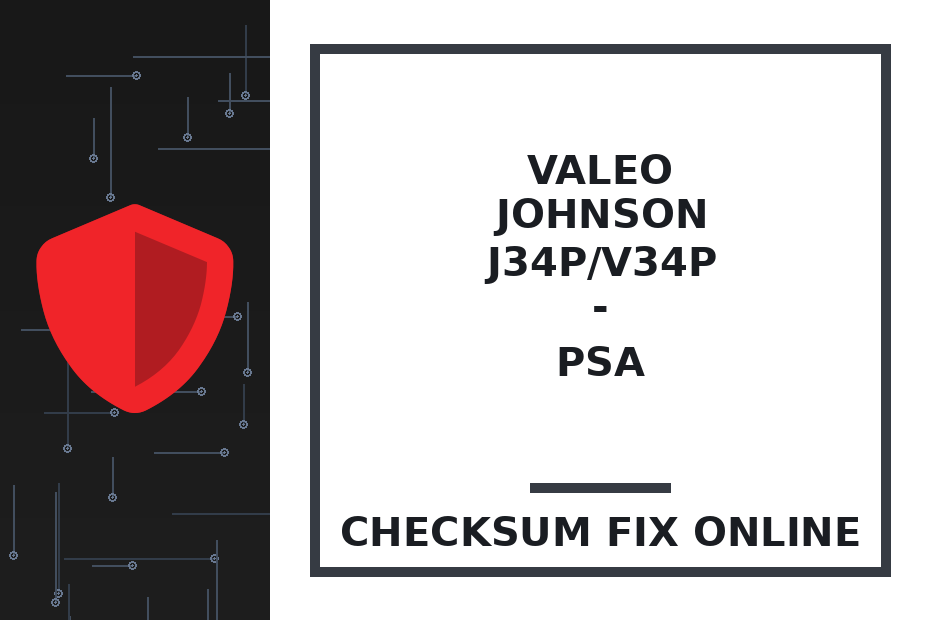 VALEO JOHNSON J34P/V34P - PSA — checksum fix online · CHIPOK