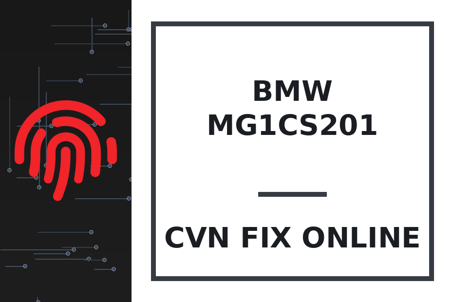 MG1CS201 CVN — BMW / Mini