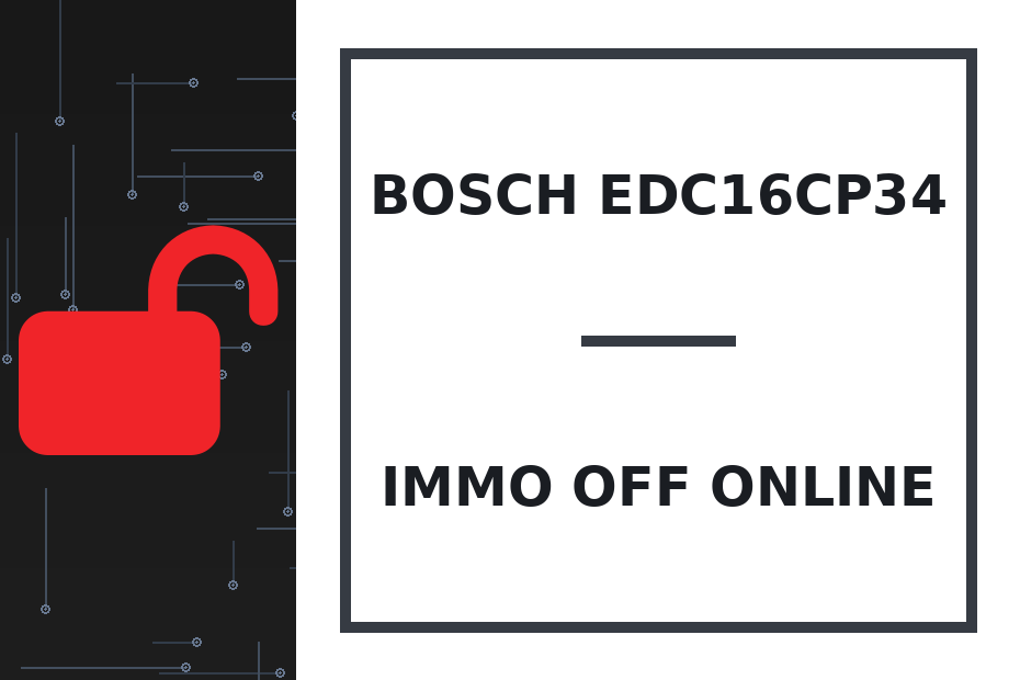 Bosch EDC16CP34 Immo Off онлайн