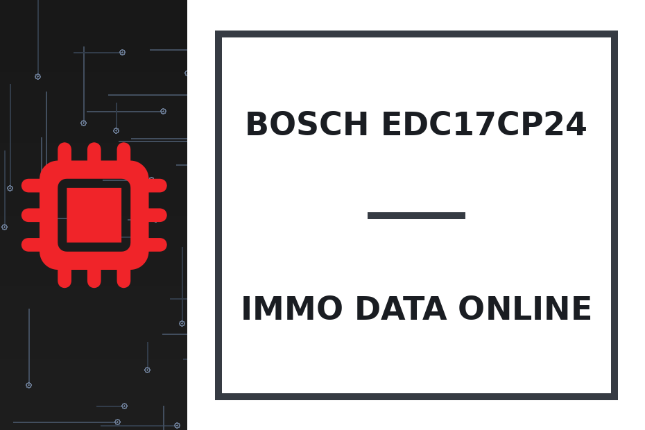 Bosch EDC17CP24 Immo Data online