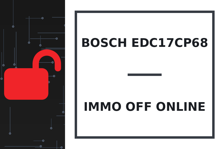 Bosch EDC17CP68 Immo Off онлайн