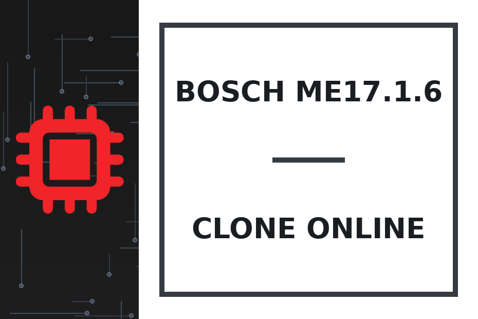 Bosch ME17.1.6 Clone онлайн