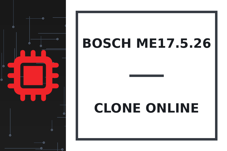 Bosch ME17.5.26 Clone онлайн