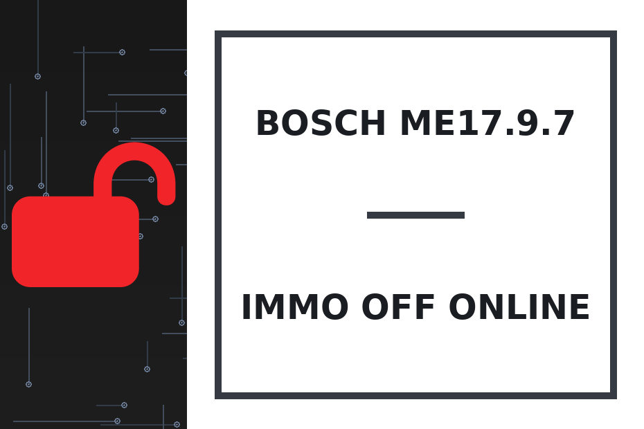Bosch ME17.9.7 Immo Off online