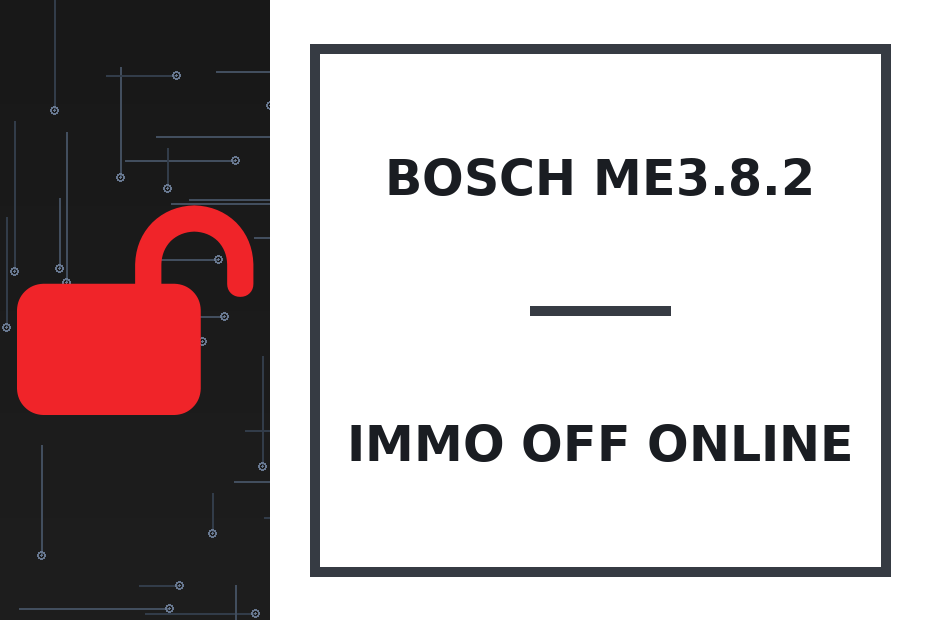 Bosch ME3.8.2 Immo Off онлайн