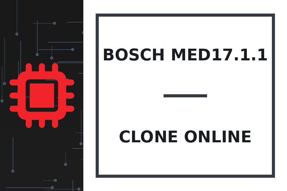 Bosch MED17.1.1 Clone онлайн