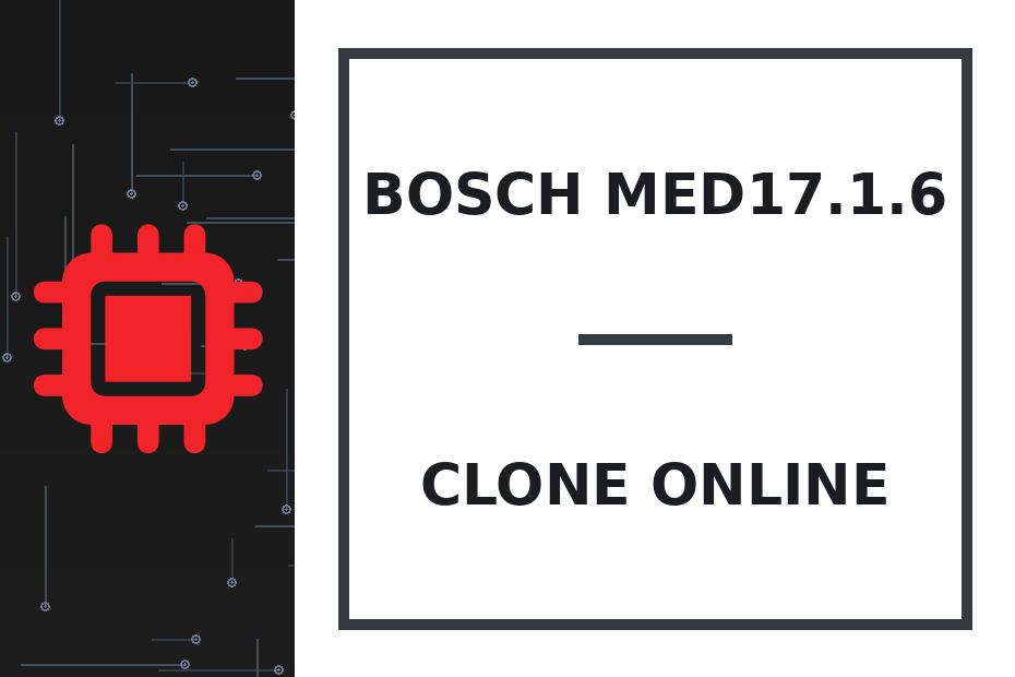 Bosch MED17.1.6 Clone онлайн