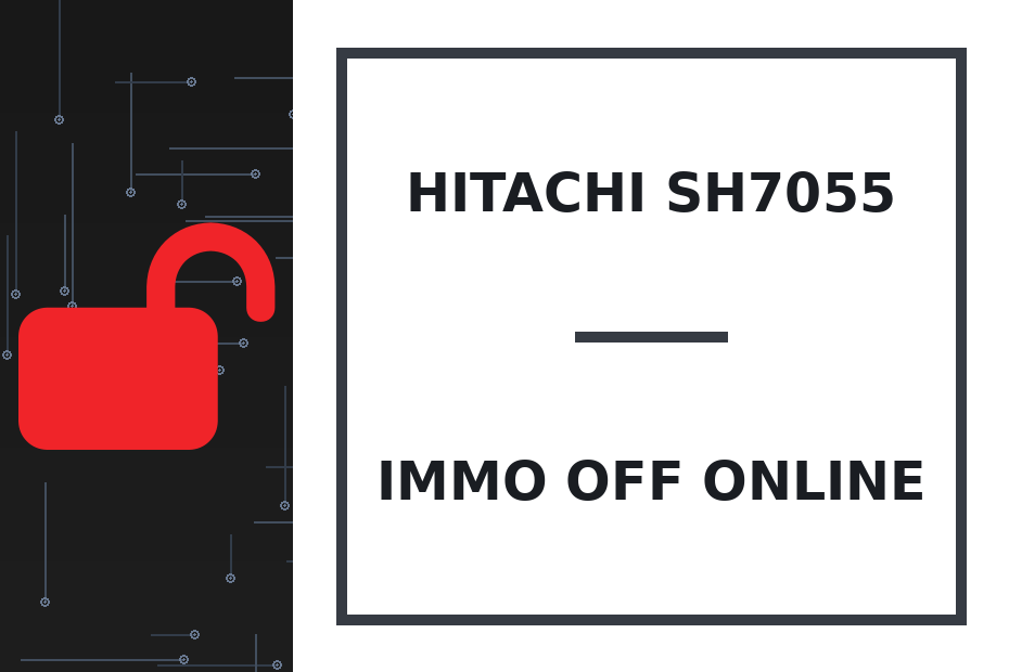 Hitachi SH7055 Immo Off онлайн