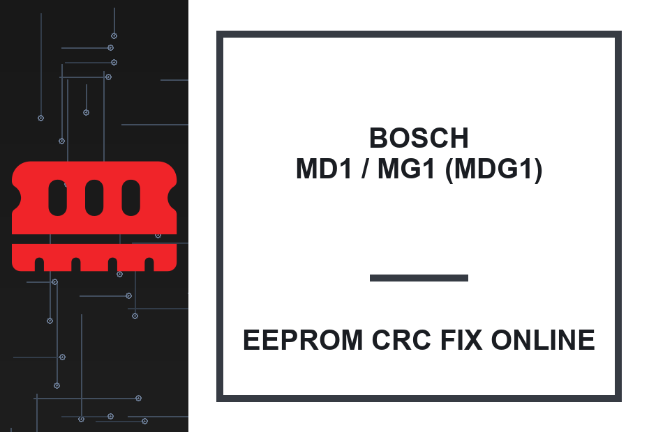 EEPROM CRCMDG1 (MD1 / MG1) — EEPROM CRC FIX ONLINE