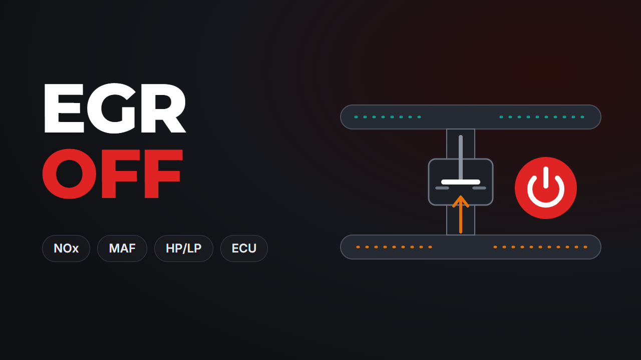 EGR Off — отключение клапана EGR в прошивке ЭБУ