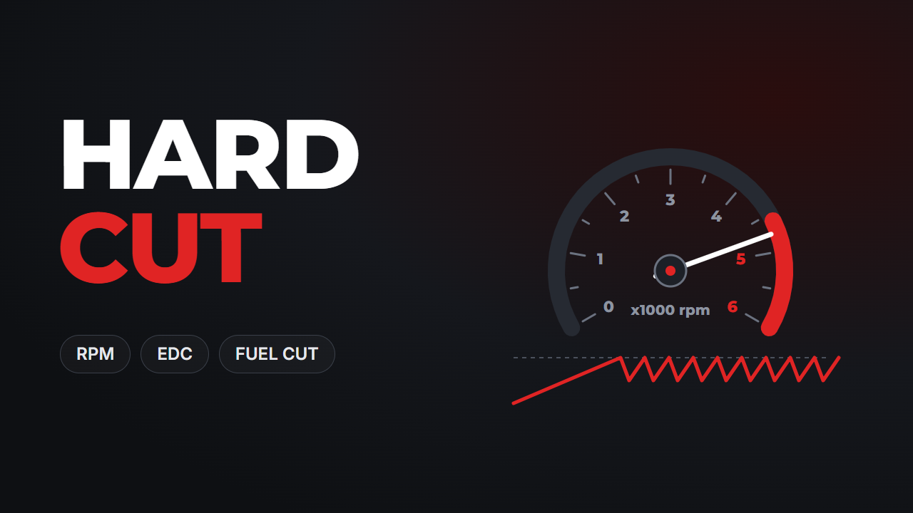 Hard Cut Limit — жёсткая отсечка оборотов в прошивке ЭБУ