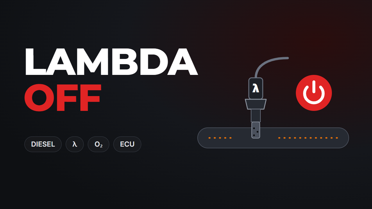 LAMBDA OFF — отключение широкополосного лямбда-зонда дизеля в прошивке ЭБУ