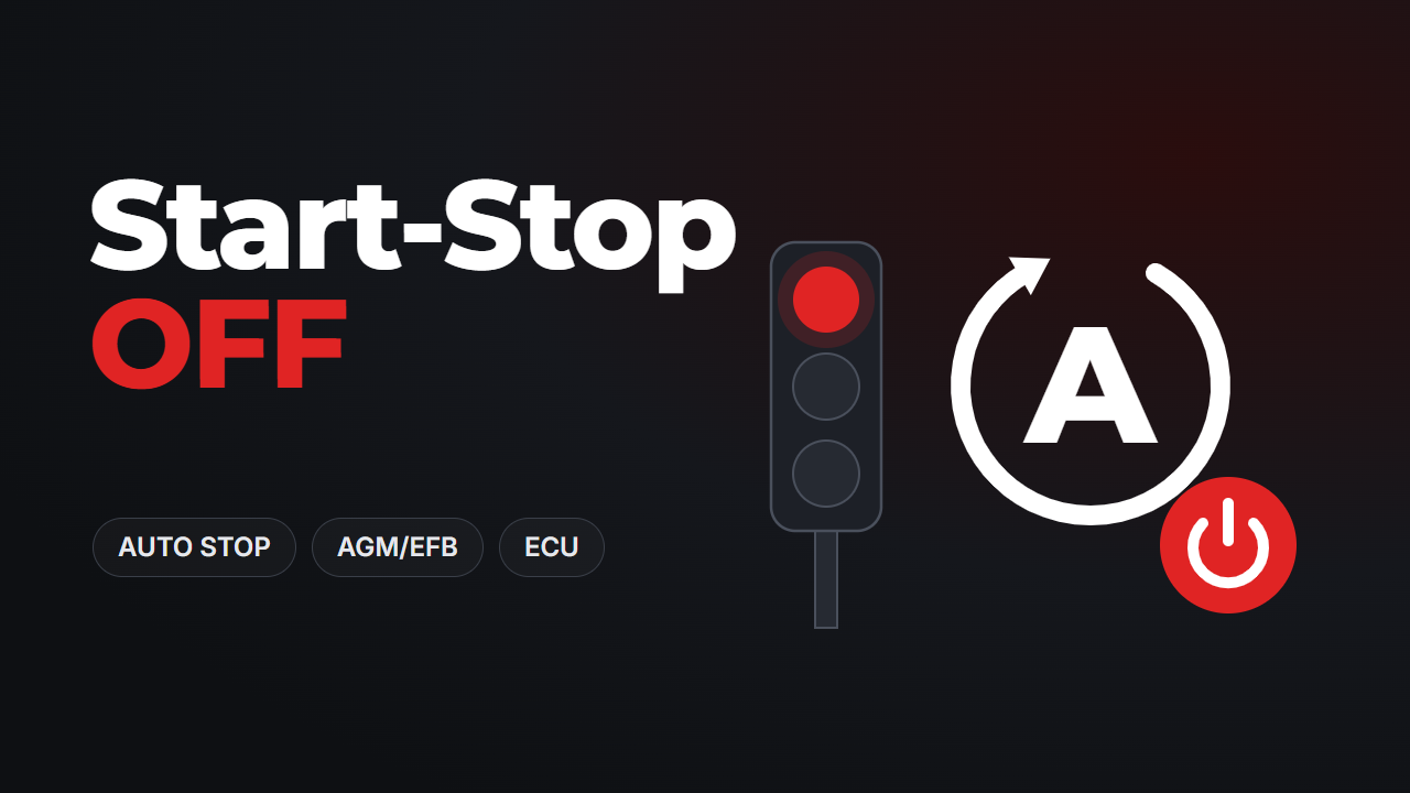 Start Stop Off — отключение автоматической остановки двигателя в прошивке ЭБУ
